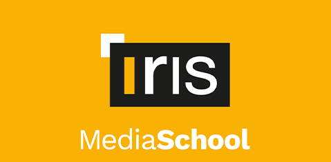 Logo d'Iris Media School, avec le texte 'Iris Media School'